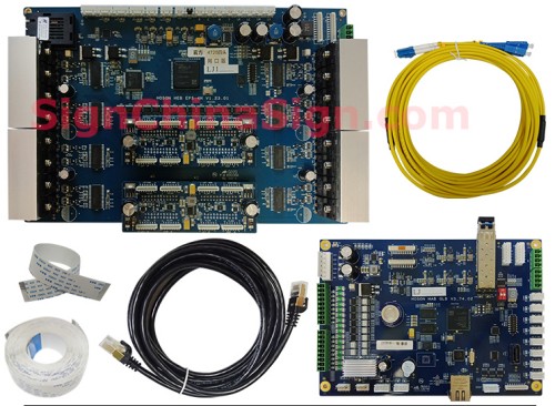 Hoson i3200 boards kit with cable work for 4 piece i3200 Flatbed Version — product reference