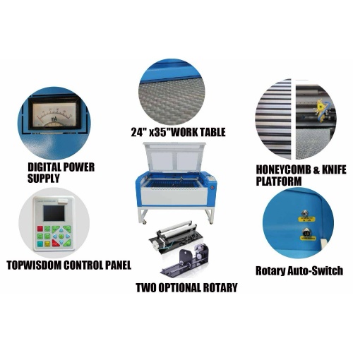 Professional Cyclone Series Laser Engraver and Cutter M6090E — supplier technical reference