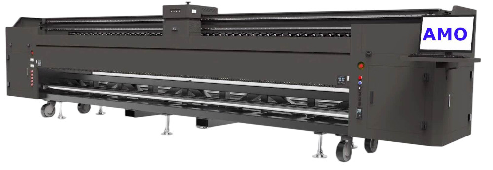 AMO Solvent Inkjet Printer AM5212K12i 5meters with 12 Konica 512i Printhead — supplier technical reference