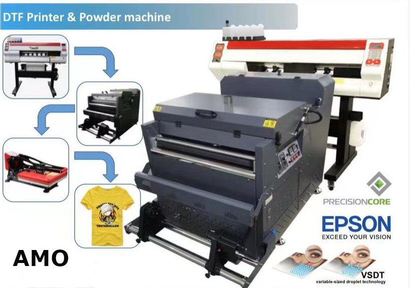 DTF Printer AM602i32DTF with 2 epson i3200 printhead — supplier technical reference