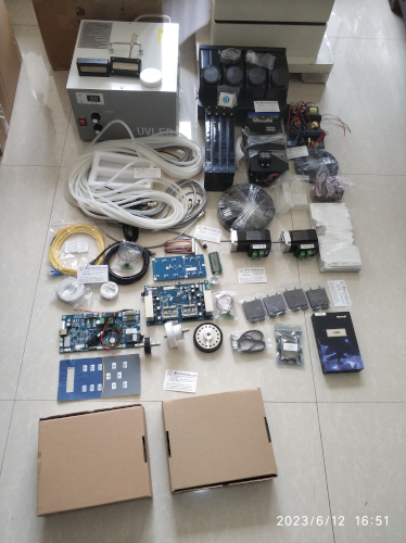 Kit i3200 UV for Upgrading Chinese Inkjet Printer with 2 i3200 printheads (roll to roll style) — product reference